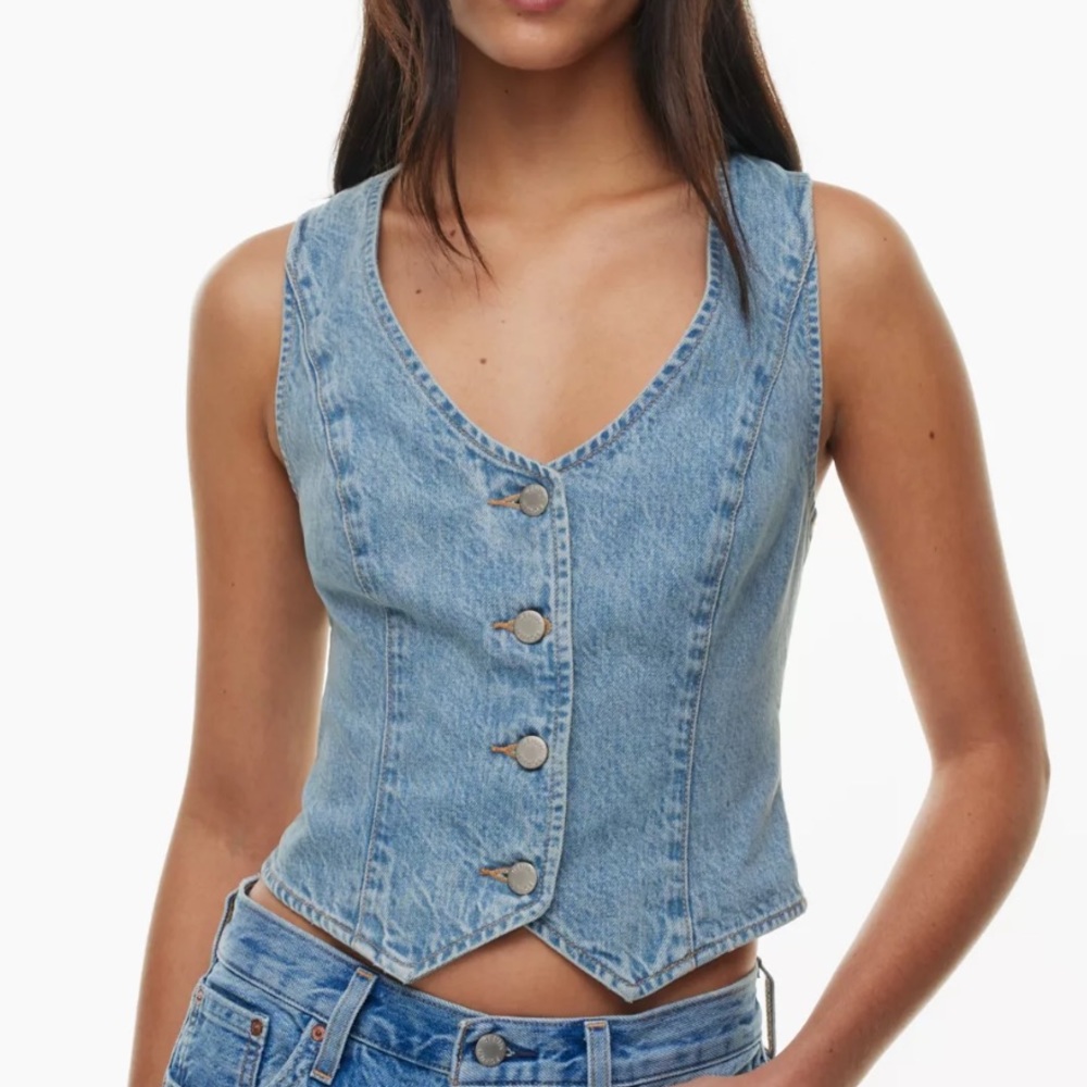 ARITZIA Denim Vest